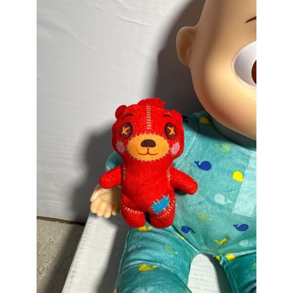 CoComelon Interactive Baby JJ Doll With Red Teddy Bear Plush - Picture 3 of 7
